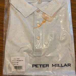 Peter Millar Sky Blue Polo Shirt